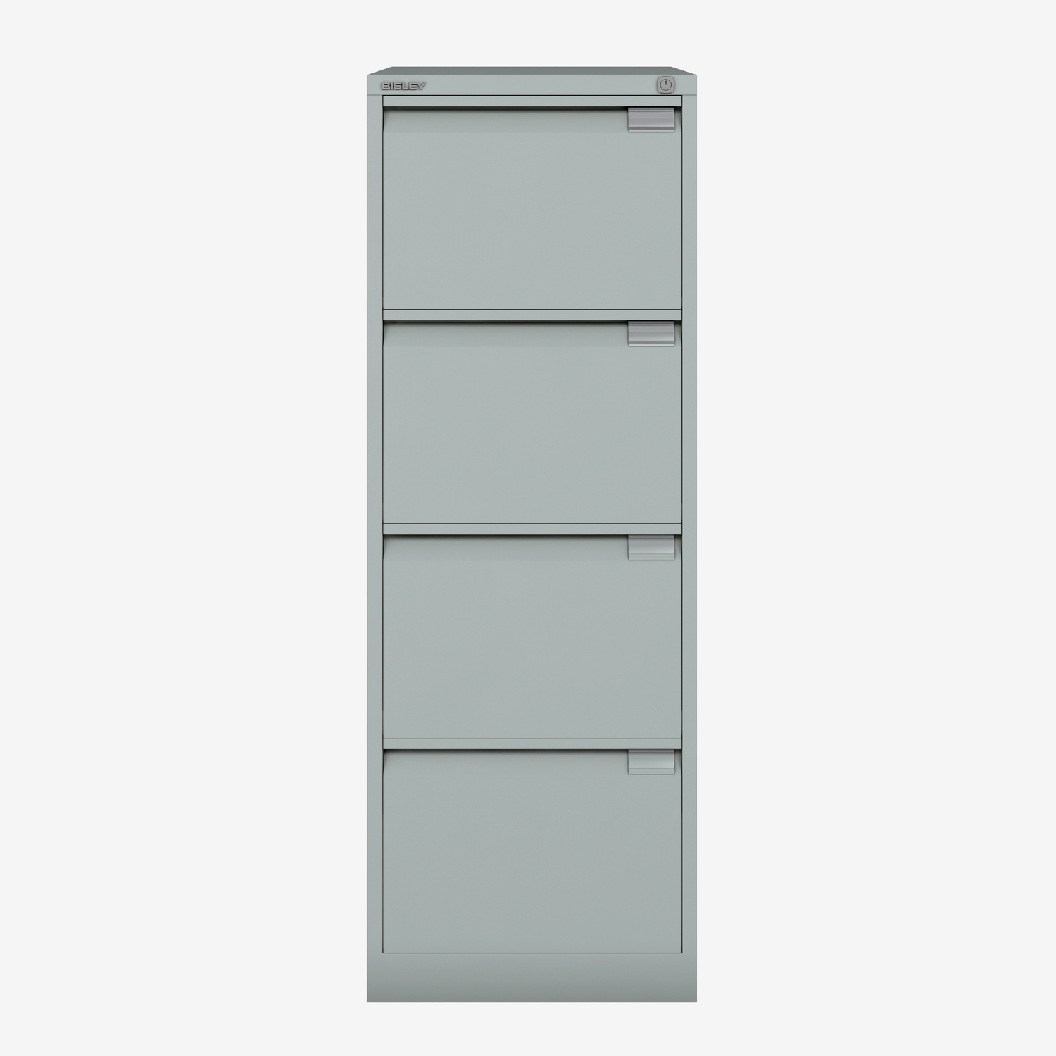 Shop Wholesale Foolscap 2 Drawer Filing Cabinet in Goose Grey | Bisley Direct