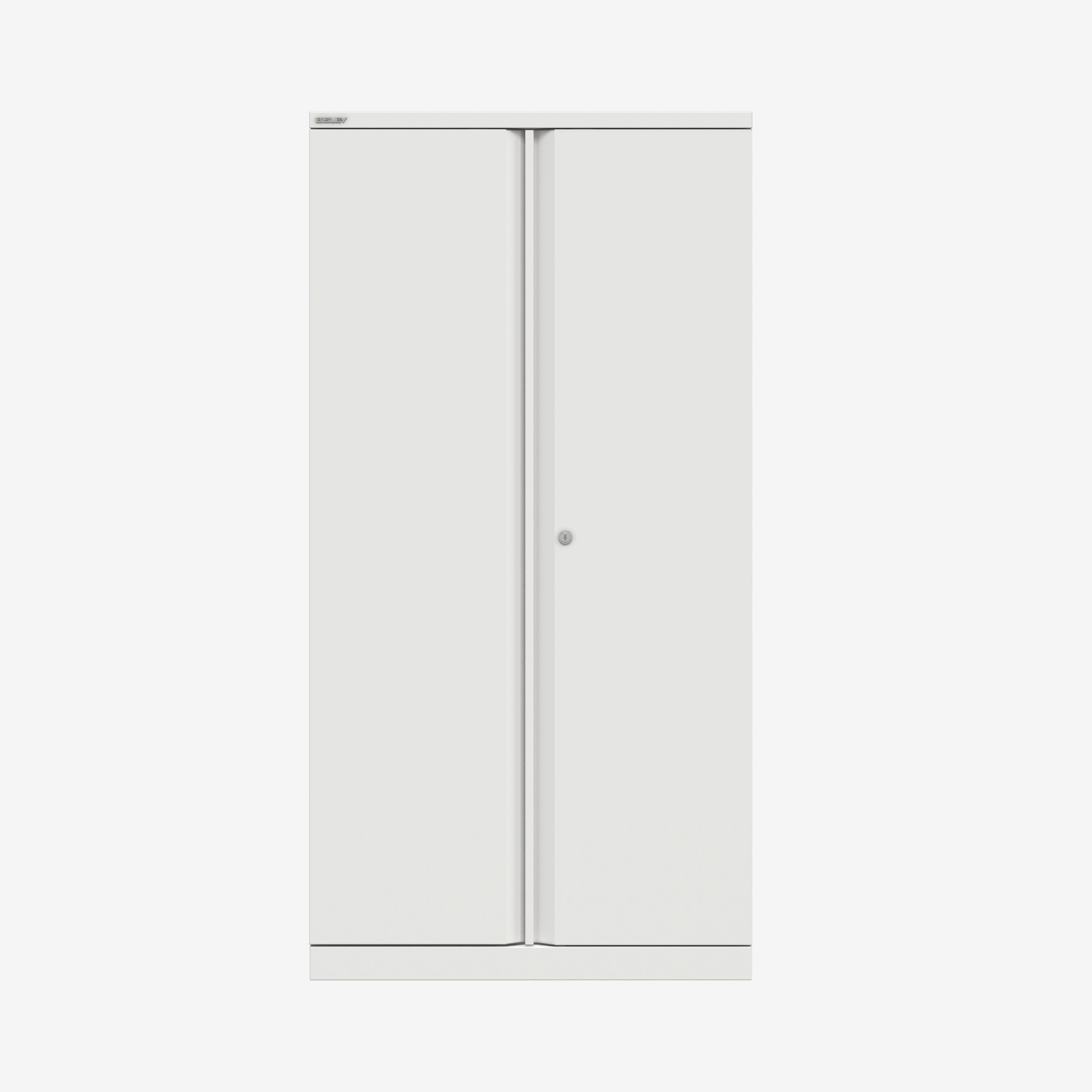 Essentials Metal Office Cabinet in Traffic White | Metal Office Cupboard