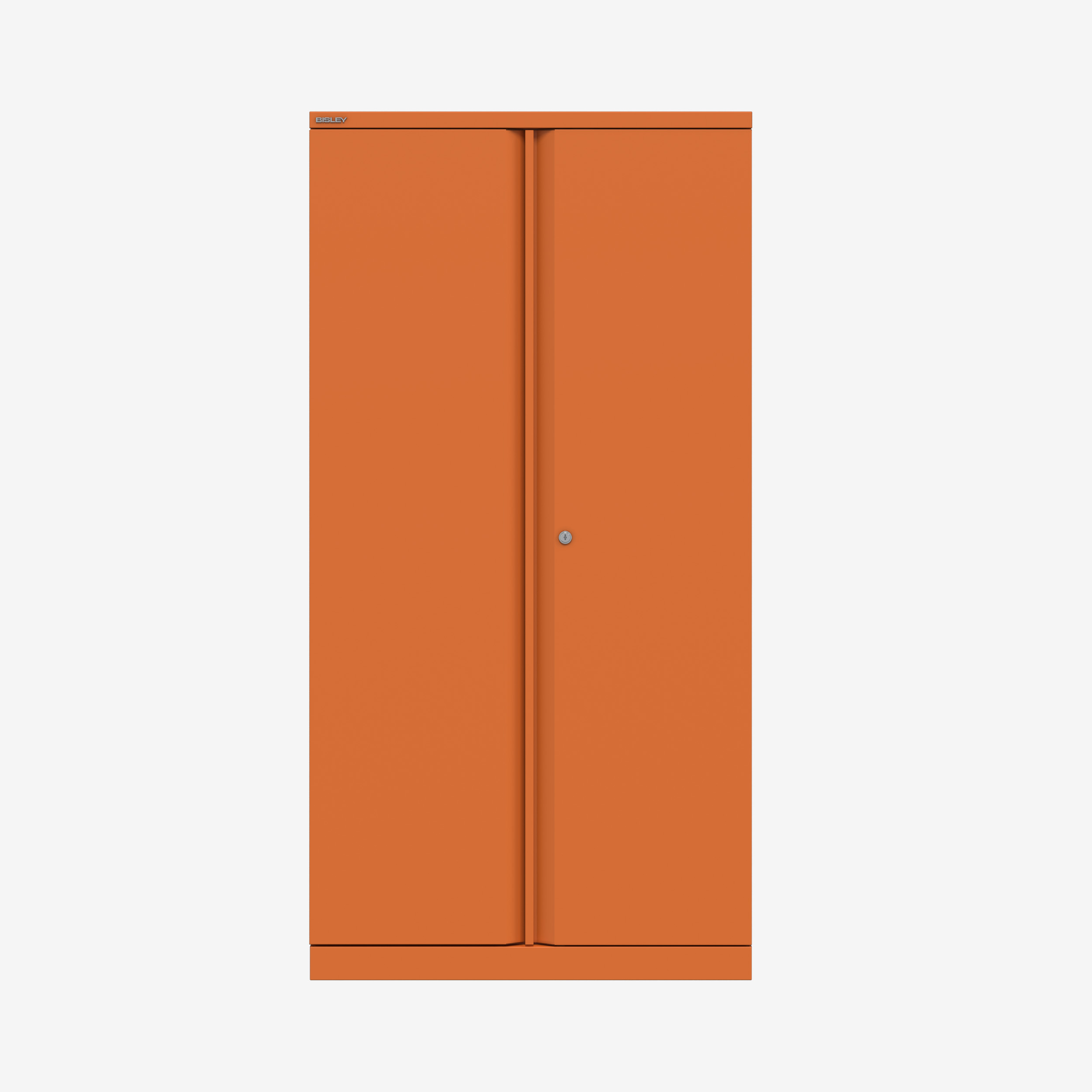 Essentials Metal Office Cabinet in Orange | Metal Office Cupboard