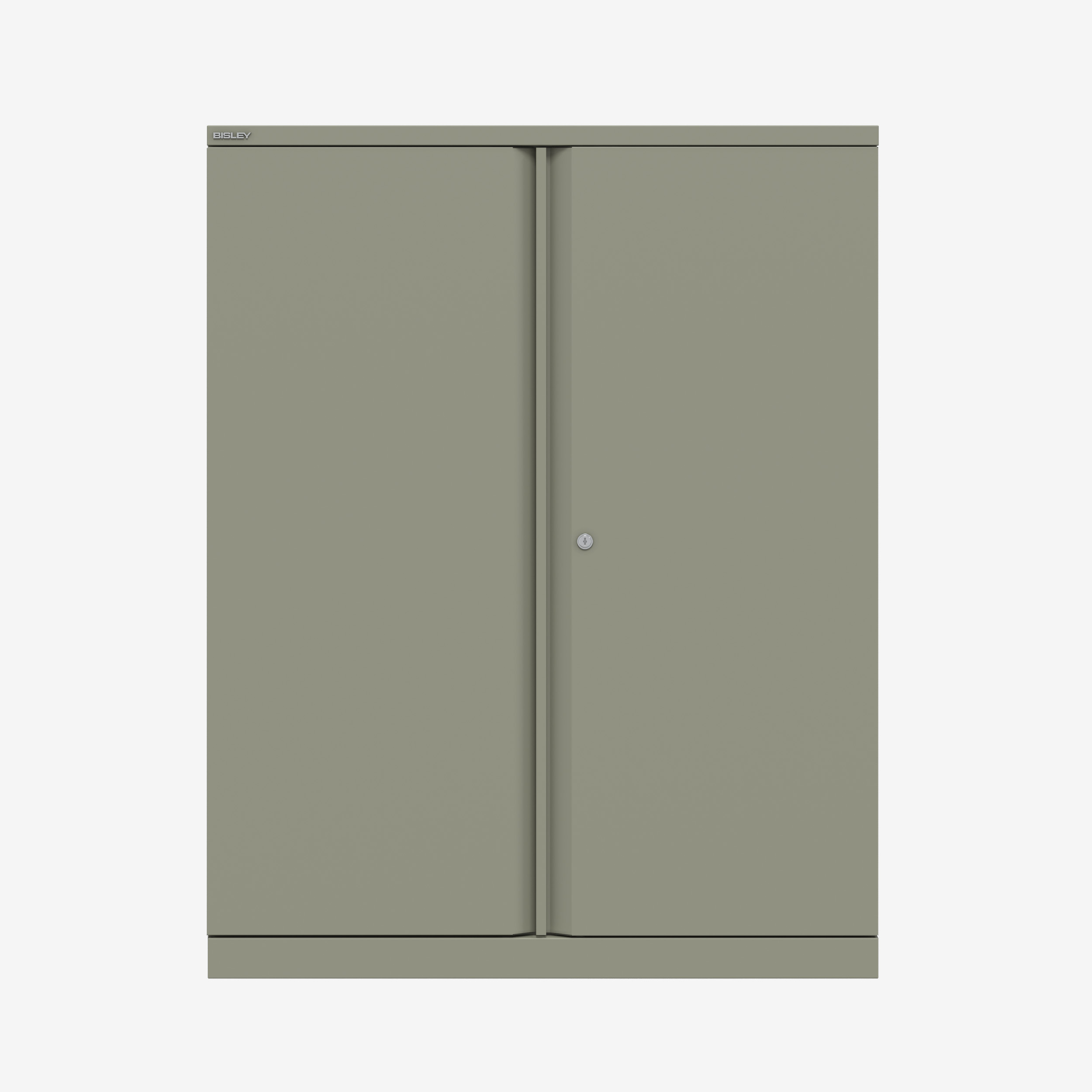 1270MM Tall Metal Office Cupboard in Goose Grey | Metal Lockable Cupboard