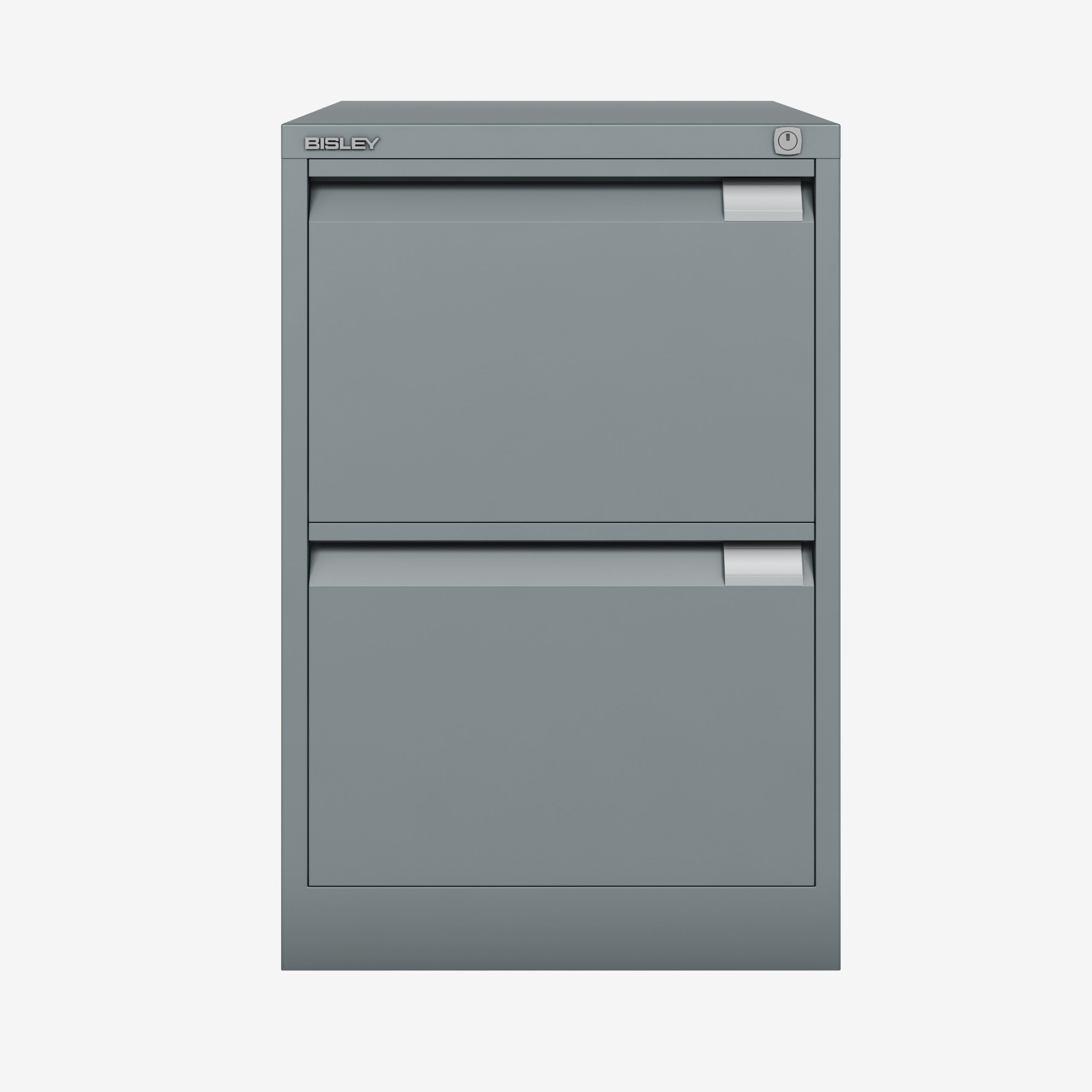 Shop Wholesale Foolscap 2 Drawer Filing Cabinet in Anthracite Grey | Bisley Direct