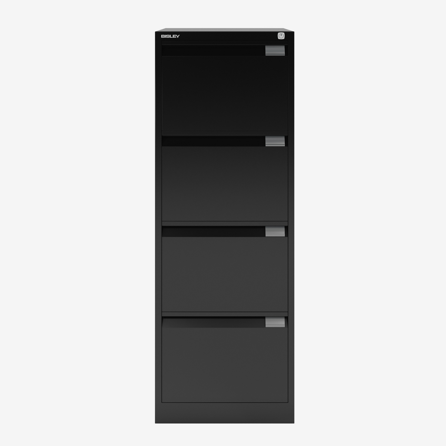 Wholesale Bisley 4 Drawer Filing Cabinet Foolscap in Black