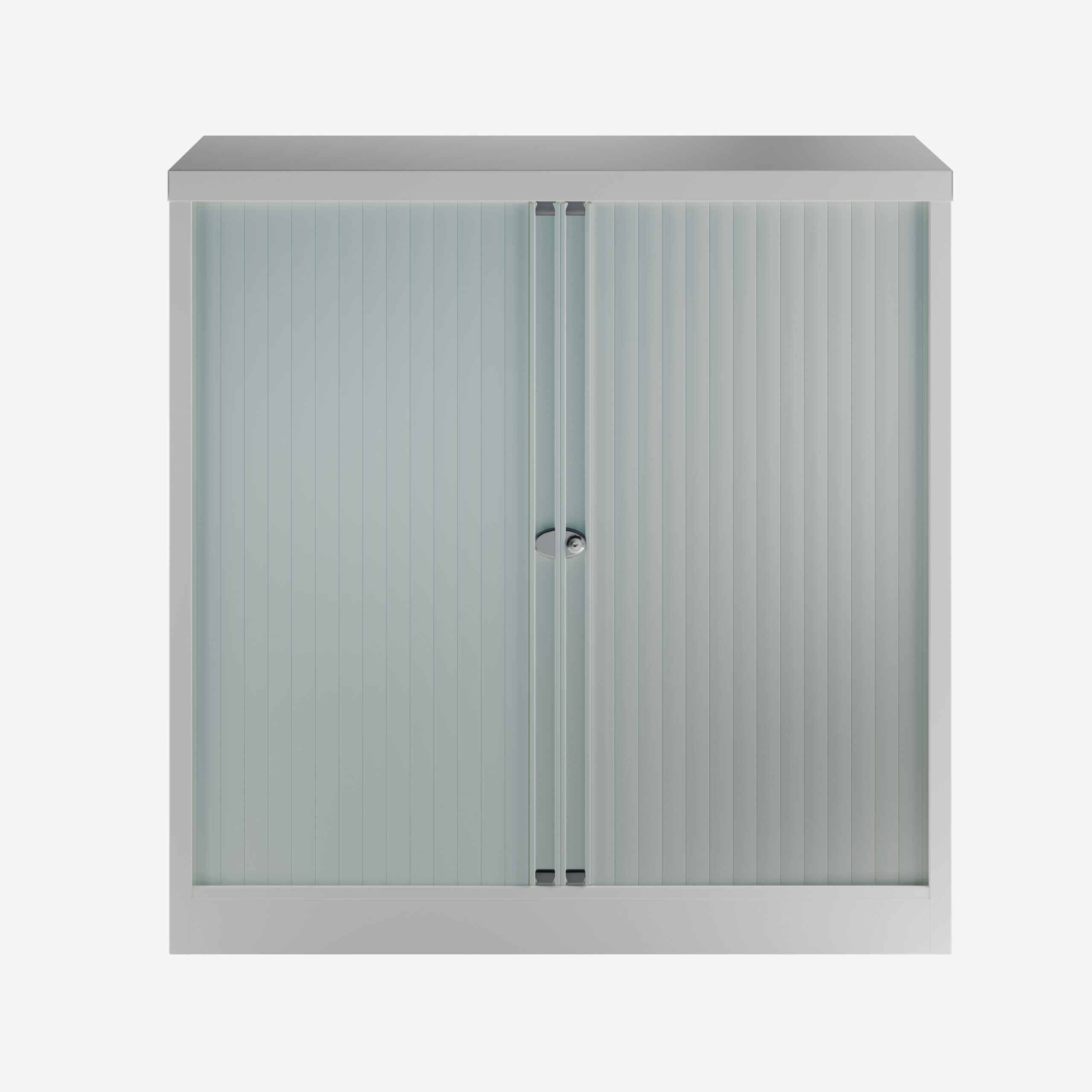 Wholesale 1000mm Wide Tambour Unit in Goose Grey | Bisley Direct