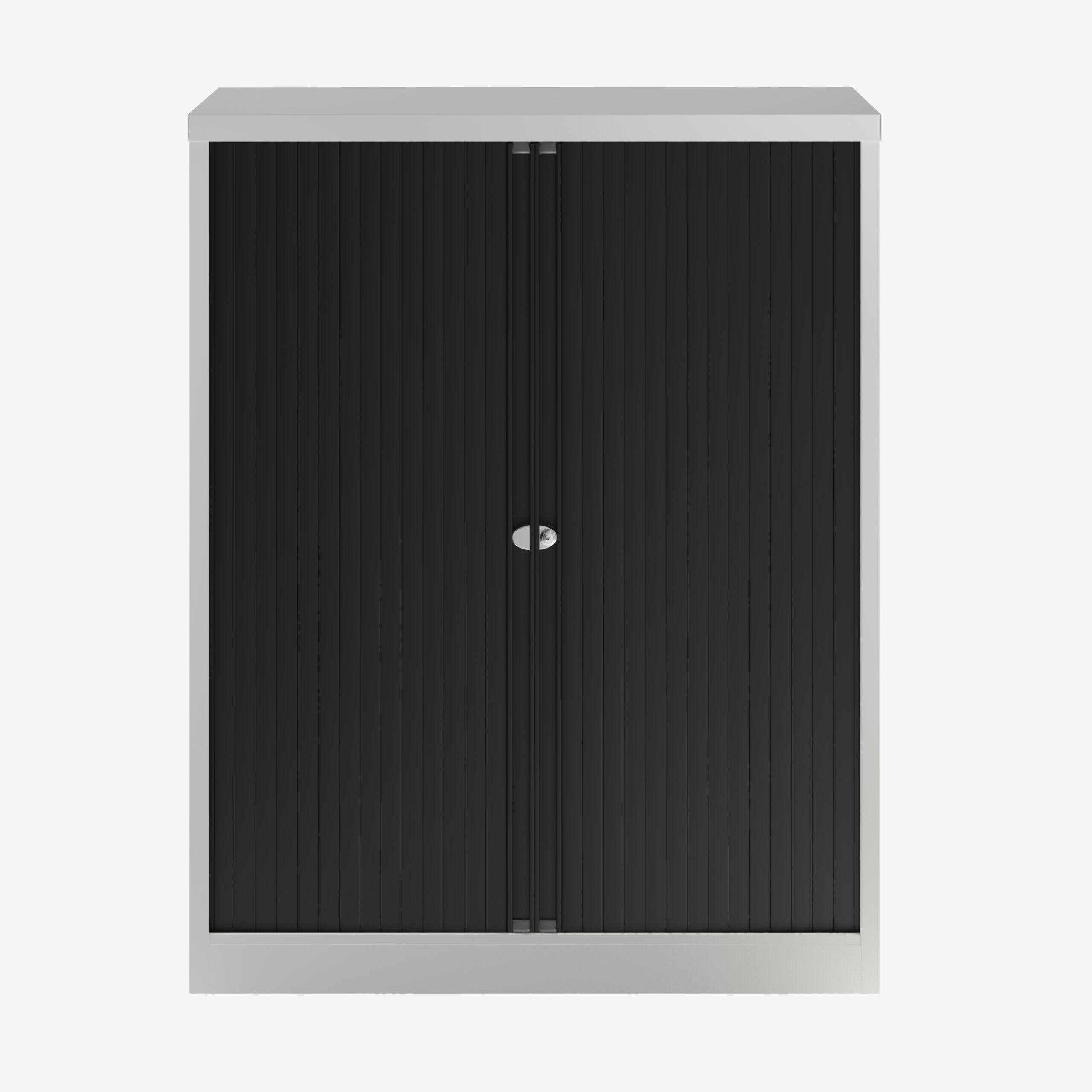 1000MM Wide Bisley Steel Tambour Unit in Goose Grey | Bisley Direct