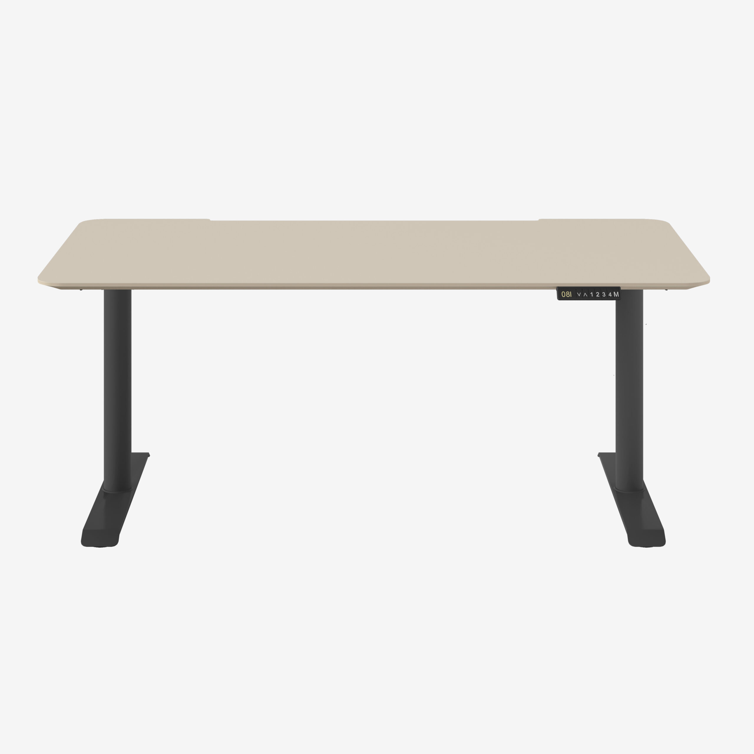 Electric Sit Stand Desk With 1600mm with Plywood Top | Bisley Direct
